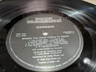 Genesis - Where The Sour Turns To Sweet LP