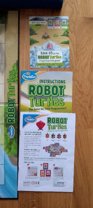Juego Mesa Robot Turtles - Programación