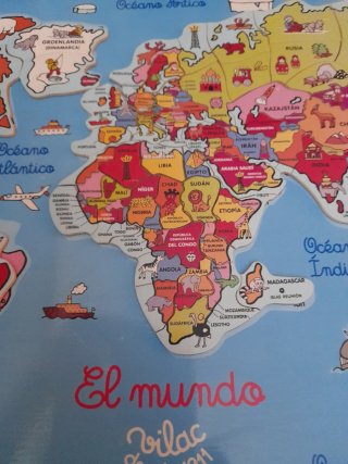 Puzzle Mundo Dideco