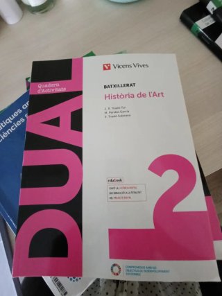 Història de l'Art, Batxillerat 2, Dual Llibre d...