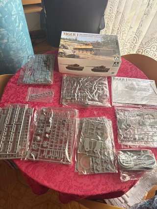 Maqueta Tanque Tiger I Early Gruppe Fehrmann