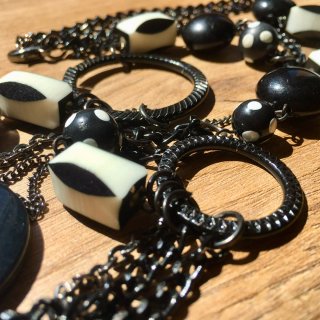 Lote 2 collares largos bisutería Boho