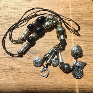 Lote 2 collares largos bisutería Boho