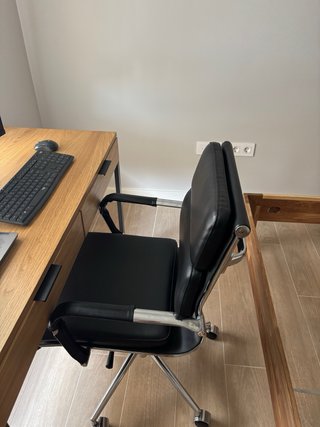 Silla de piel para escritorio