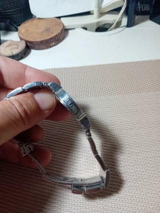Orologio Bulova Vintage Argento e Bianco