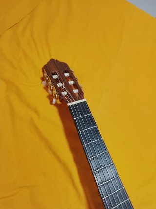 Guitarra flamenca Juan Montes con previo