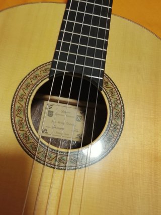 Guitarra flamenca Juan Montes con previo