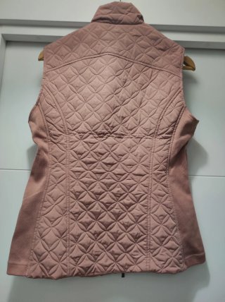 Chaleco acolchado mujer rosa