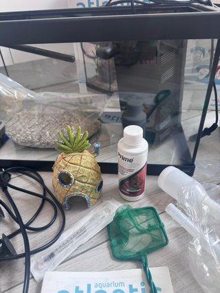 Kit Acuario Atlantis 40 con accesorios 20l