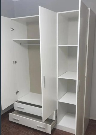 Armario blanco con Entrega gratuita