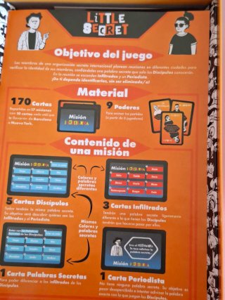 Juego de mesa Little Secret