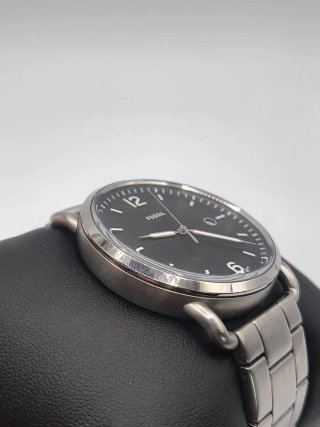 Orologio Fossil da Uomo Nero e Argento
