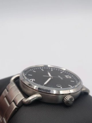 Orologio Fossil da Uomo Nero e Argento