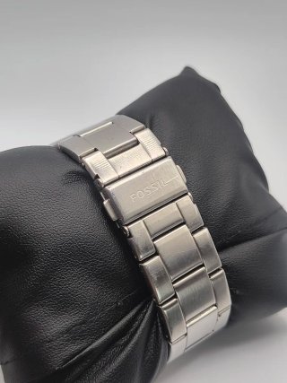 Orologio Fossil da Uomo Nero e Argento