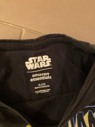 Set 2 magliette Star Wars 12 anni