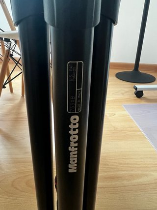 Trípode Manfrotto 755XB + Rótula 501HDV + Funda