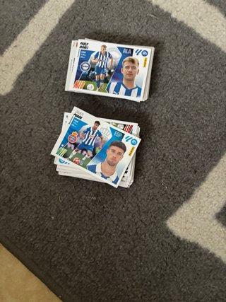 Cromos de fútbol Panini