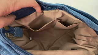 Bolso mujer vaquero multicolor