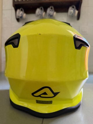 Casco Acerbis Jet Amarillo Talla L (58-60)