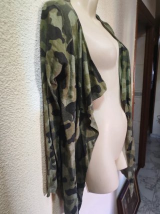 Chaqueta militar verde
