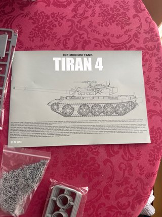 Maqueta Tanque Tiran 4 Takom 1/35