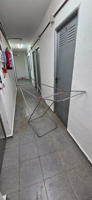 Tendedero de aluminio plegable