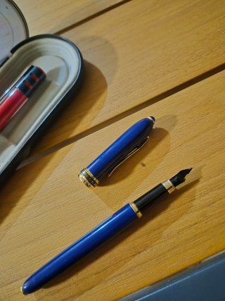 Set 2 penne stilografiche Aurora Auretta vintage