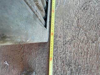 Lote de 2 rejas extensibles metálicas