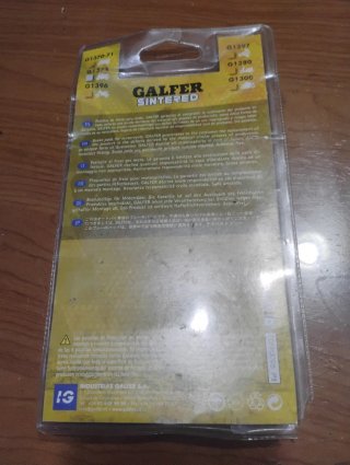 Pastillas de freno Galfer Sintered Pads FD096