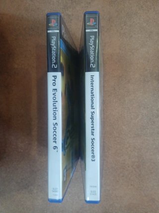 Juegos PS2: ISS 3 y PES 6