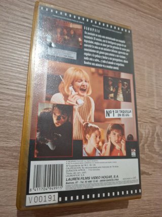 VHS Scream Edición Dorada Video Club