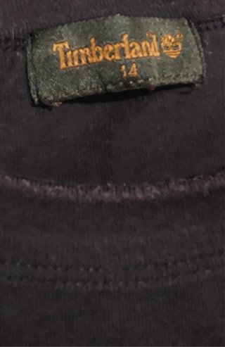 T-shirt Timberland Tamanho 14 anos