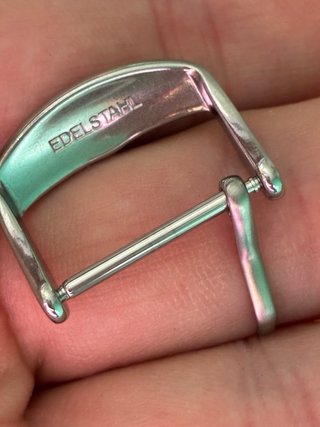 Fibbia Sinn originale per cinturini da 20mm