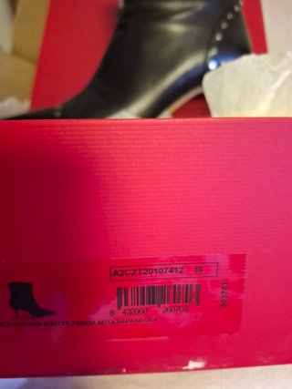 Botines Carolina Herrera Negros Talla 39