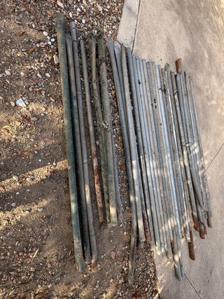 30 Tubos Galvanizados