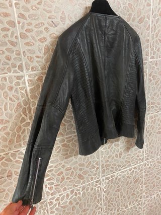 Giacca Biker donna Vera Pelle invecchiata vintage