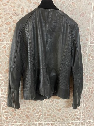 Giacca Biker donna Vera Pelle invecchiata vintage