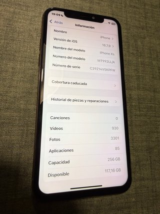 iPhone XS 256GB Oro