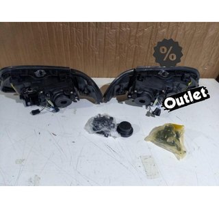 ZA FAROS BMW E39 95-00 XENON OJOS ANGEL FONDO NEGRO R146268C