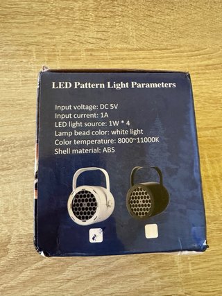 Proyector LED Nieve USB