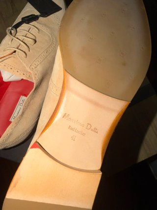 Mocasines mujer Massimo Dutti beige cordones