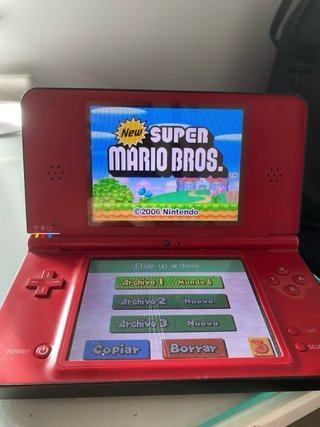 Nintendo DSi XL Roja Edición Mario Bros.