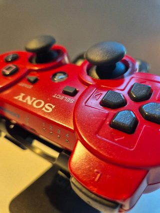 Mando PS3 Original Sony Rojo