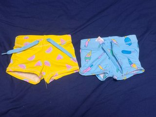 Lote 2 Bañadores Bebé Niño 3-6 Meses