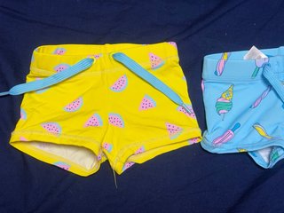 Lote 2 Bañadores Bebé Niño 3-6 Meses