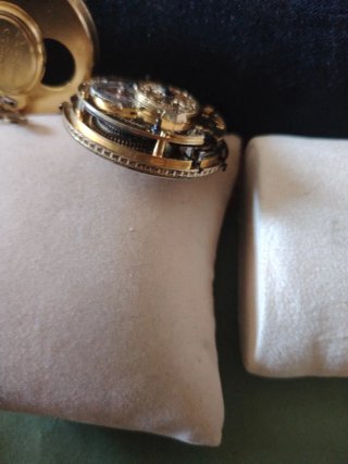 Máquina Relógio Bolso Chave Geneve