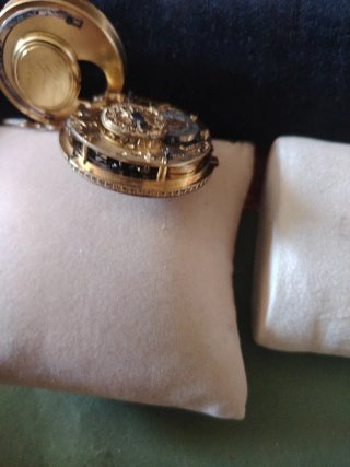 Máquina Relógio Bolso Chave Geneve
