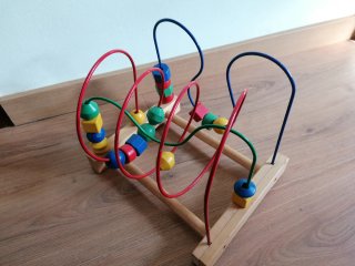 Juego psicomotricidad madera