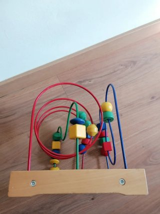 Juego psicomotricidad madera