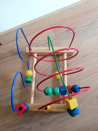 Juego psicomotricidad madera